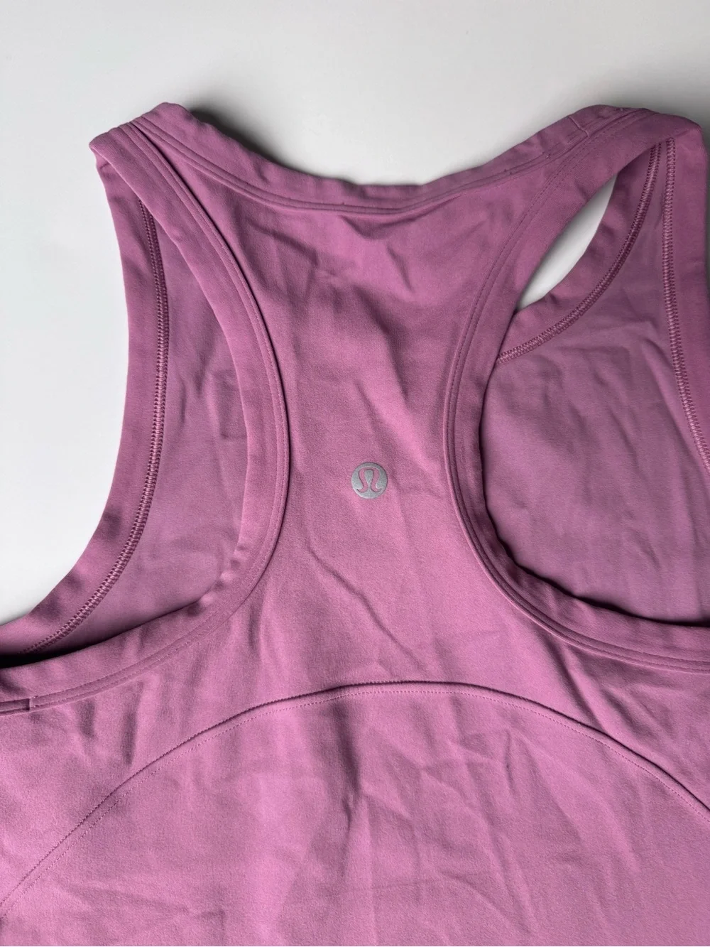 Lululemon Align Waist Length Racerback Tank Top Nulu Velvet Dust